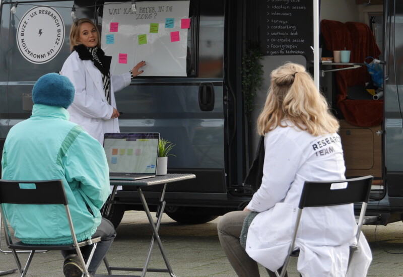 de research bus, ons mobiele ux lab
