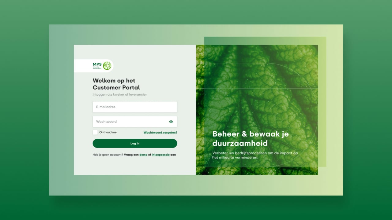 MPS customer portal Login