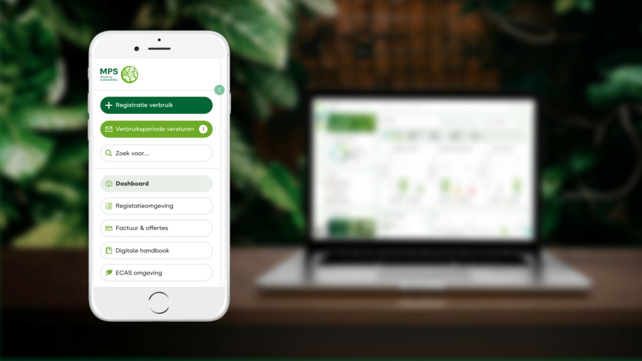 MPS customer portal mobiel